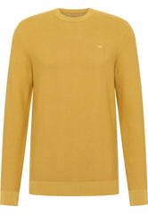 Sweter Elegancki Męski Mustang Elliot Logo Southern Moss 1015472 6450