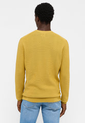 Sweter Elegancki Męski Mustang Elliot Logo Southern Moss 1015472 6450