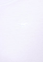 T-Shirt Z Długim Rękawem Damski Mustang Elly Longsleeve Logo General White 1013931 2045