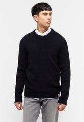 Męski Sweter Mustang Emil C Crew Dark Sapphire 1015801 4136