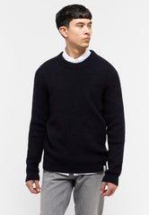 Męski Sweter Mustang Emil C Crew Dark Sapphire 1015801 4136