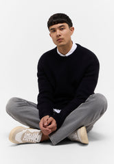 Męski Sweter Mustang Emil C Crew Dark Sapphire 1015801 4136