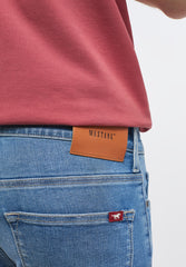 Mustang Frisco Męskie Spodnie Jeansowe Denim Blue 1013678 5000 583