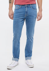 Mustang Frisco Męskie Spodnie Jeansowe Denim Blue 1013678 5000 583