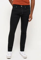 Spodnie Jeansowe Męskie Mustang Frisco Skinny Denim Black 1014584 4000 906