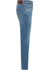 Mustang Frisco Skinny Męskie Spodnie Jeansowe Jeansy Dżinsy Denim Blue 1015493 5000 783