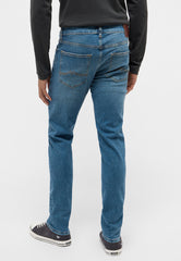 Mustang Frisco Skinny Męskie Spodnie Jeansowe Jeansy Dżinsy Denim Blue 1015493 5000 783