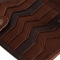 Mustang La Spezia Wallet Damski Skórzany Portfel Premium Pojemny Na Karty Skóra Cognac 06.100931