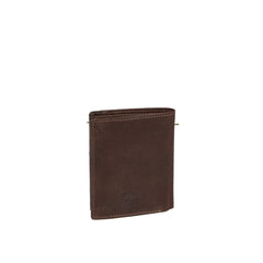 Mustang La Spezia Wallet Męski Skórzany Portfel Premium Pojemny Na Karty Skóra Brown 06.100801