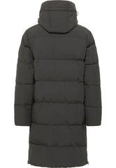 Mustang Leroy Męski Klasyczny Płaszcz Ciepły Do Kolan Pirate Black 1015611 4088