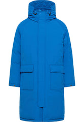 Parka Męska Kurtka Zimowa Ciepła Na Zime Mustang Long Snorkel Blue 1014472 5337