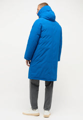 Parka Męska Kurtka Zimowa Ciepła Na Zime Mustang Long Snorkel Blue 1014472 5337