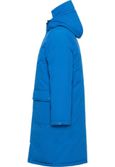 Parka Męska Kurtka Zimowa Ciepła Na Zime Mustang Long Snorkel Blue 1014472 5337