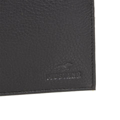Skórzany Portfel Męski Mustang Livorno Wallet Side Opening Black 06.103000