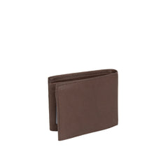Skórzany Portfel Męski Mustang Livorno Wallet Side Opening Brown 06.103001