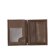 Skórzany Portfel Uniwersalny Mustang Livorno Wallet Tall Model Brown 06.103201