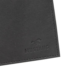 Skórzany Portfel Uniwersalny Mustang Livorno Wallet Top Opening Black 06.102900