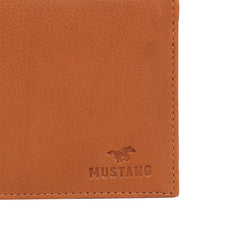 Skórzany Portfel Uniwersalny Mustang Livorno Wallet Top Opening Cognac 06.102931
