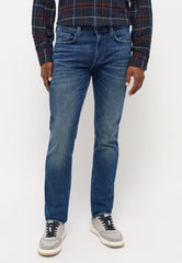 Spodnie Jeansowe Męskie Mustang Orlando Slim Denim Blue 1014599 5000 903