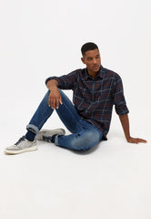 Spodnie Jeansowe Męskie Mustang Orlando Slim Denim Blue 1014599 5000 903