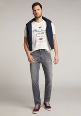 Mustang Tramper Tapered Męskie Spodnie Jeansowe Denim Grey 1011344 4500 883