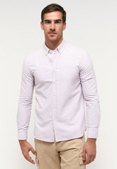 Męska Koszula Mustang Edinburg Oxford Stripe Lavender 1014767 12557