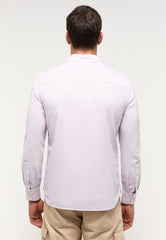 Męska Koszula Mustang Edinburg Oxford Stripe Lavender 1014767 12557