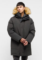 Męska Puchowa Kurtka Zimowa Mustang Monterey Pirate Black 1015773 4088