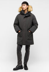 Męska Puchowa Kurtka Zimowa Mustang Monterey Pirate Black 1015773 4088