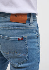 Mustang Oregon Slim K Męskie Spodnie Jeansowe Denim Blue 1013709 5000 413