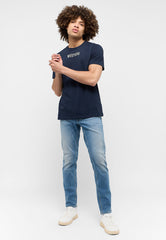 Spodnie Jeansowe Męskie Mustang Oregon Slim Denim Blue 1015502 5000 577