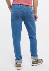 Mustang Oregon Tapered Męskie Spodnie Jeansowe Jeansy Denim Blue 1013680 5000 413