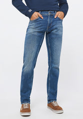Spodnie Jeansowe Męskie Mustang Oregon Tapered Denim Blue 1013215 5000 684