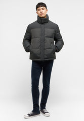 Męska Kurtka Zimowa Mustang Oakfield Logo Pirate Black 1015607 4088