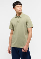 Mustang Pablo PC Polo Męski T-Shirt Koszulka Polo Polówka Elegancka Logo Oil Green 1015682 6273