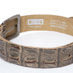 Męski Pasek Mustang Pasek Skórzany SOPO-MUS104 6862 40mm Ledergürtel (Q. 6271 )