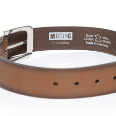 Męski Pasek Mustang Pasek Skórzany SOPO-MUS131 661 40mm Ledergürtel (RK39-2647A)