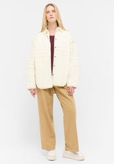 Mustang Sage Damska Kurtka Przejściowa Wiatrówka na Zamek Whisper White 1015434 2013