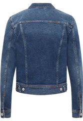 Mustang Santa Rosa Denim Jacket Damska Kurtka Jeansowa Na Guziki Przejściowa Denim Blue 1015593 5000 681