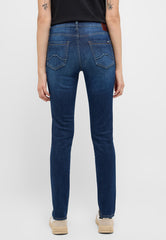 Mustang Shelby Slim Damskie Spodnie Jeansowe Denim Blue 1015563 5000 802