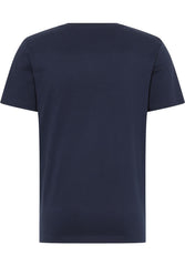 Męski T-Shirt Koszulka Nadruk Mustang Style Alex C Logo Tee Blue Nights 1013223 4085