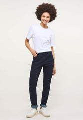 Mustang Style Crosby Relaxed Slim Damskie Spodnie Jeansowe Denim Blue 1013586 5000 940