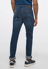 Mustang Style Frisco Skinny Męskie Spodnie Jeansowe Denim Blue 1013697 5000 883