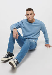 Mustang Style Orlando Slim Męskie Spodnie Jeansowe Denim Blue 1013418 5000 583