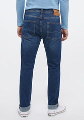 Mustang Style Orlando Slim Męskie Spodnie Jeansowe Denim Blue 1013418 5000 783
