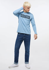 Mustang Style Orlando Slim Męskie Spodnie Jeansowe Denim Blue 1013418 5000 783