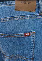 Mustang Style Vegas Męskie Spodnie Jeansowe Denim Blue 1013659 5000 583