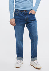 Mustang Style Washington Męskie Spodnie Jeansowe Denim Blue 1013657 5000 783