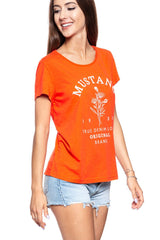 MUSTANG T SHIRT DAMSKI Alina C Print 1009870 7096