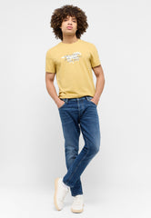 Mustang Toledo Tapered Męskie Spodnie Jeansowe Denim Blue 1015509 5000 784